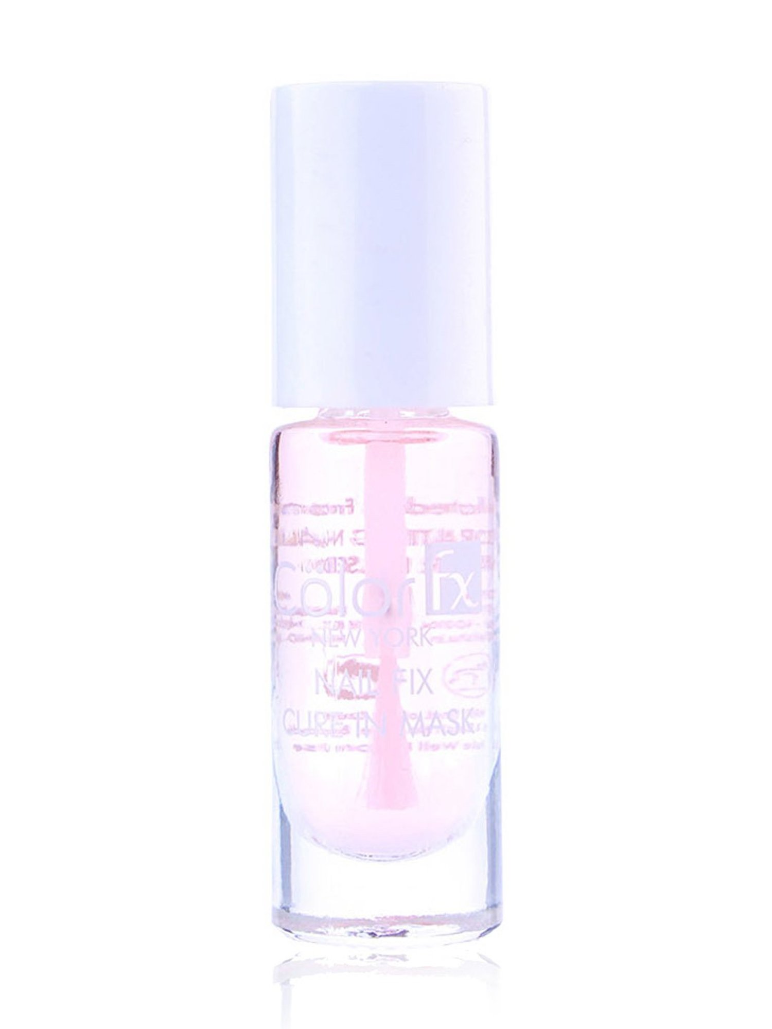 Color Fx Nail Fix Cure-In Mask, Moisturizer, Nail Enamel Remover & Nail Buffer Combo, Pack of 4