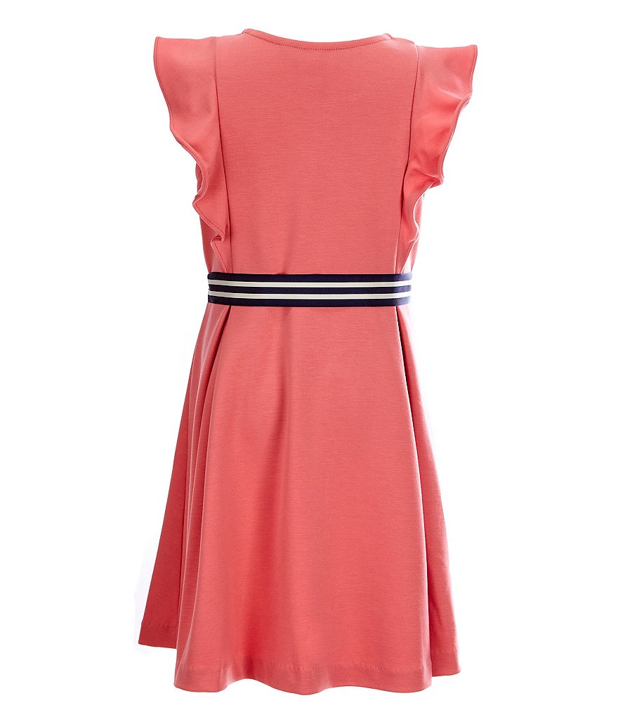 Mini Molly Big Girls 8-14 Ruffle-Sleeve Shift Dress