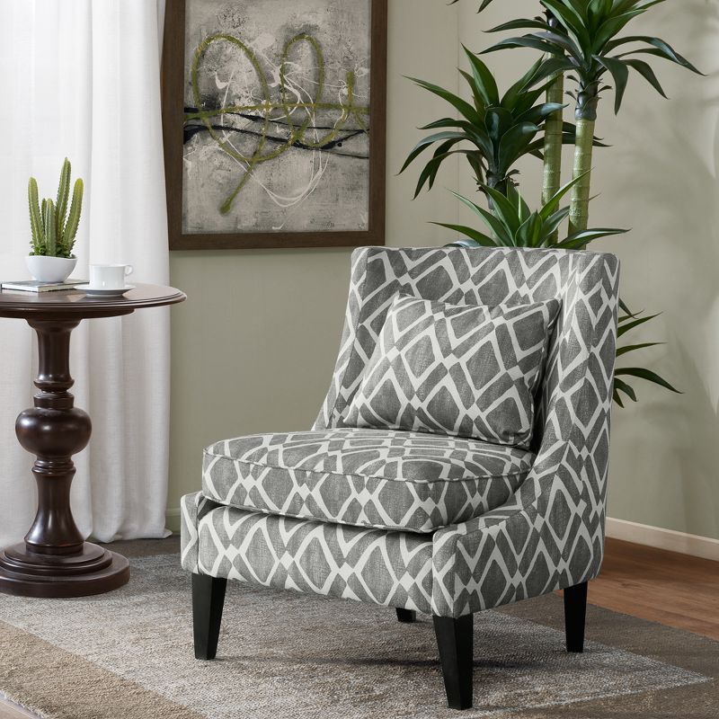Alyce Swivel Glider Chair Cream