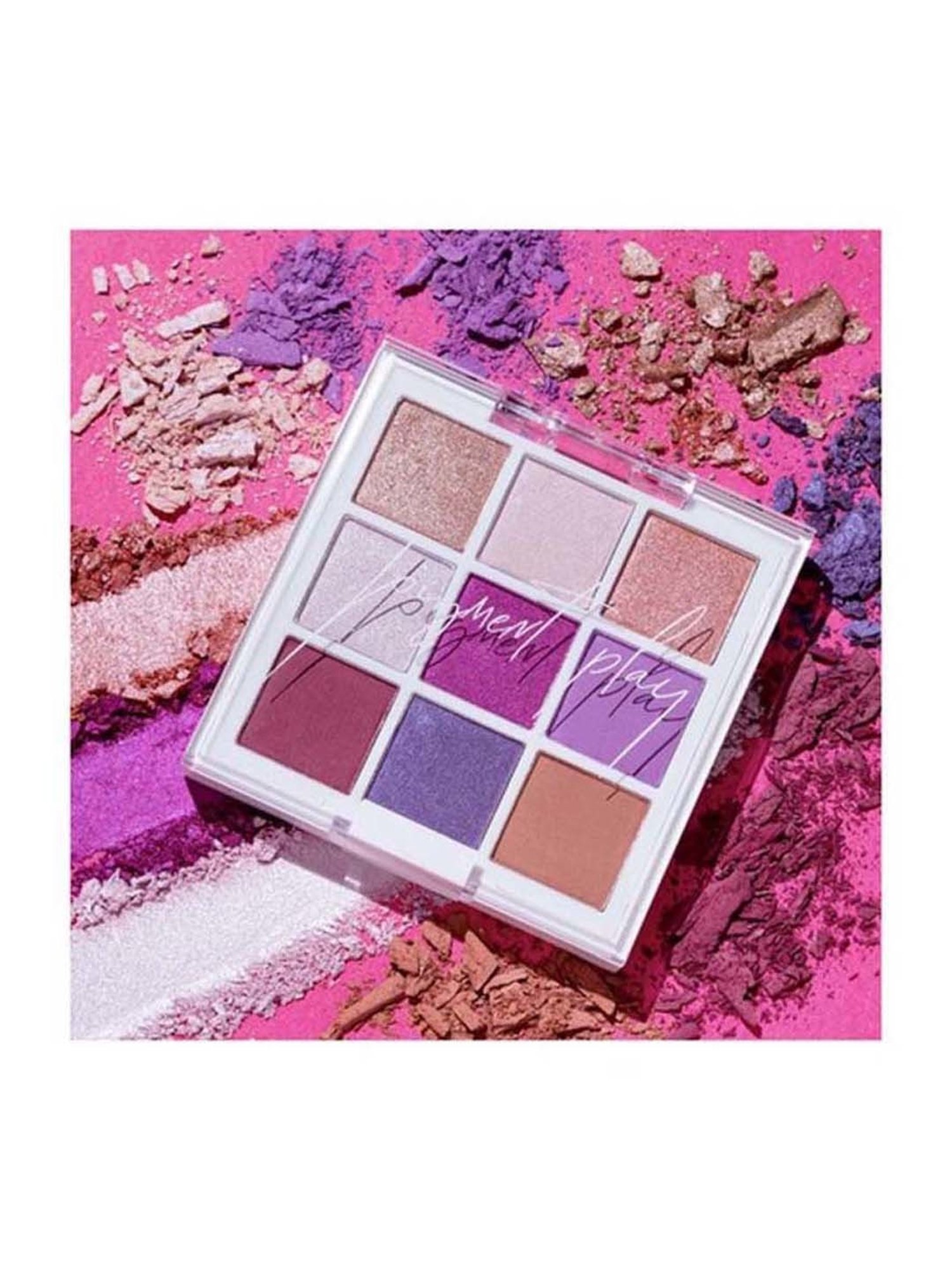 Pigment Play Playground Hero Shadow Palette - Golden Lilac Fields - 9 gm