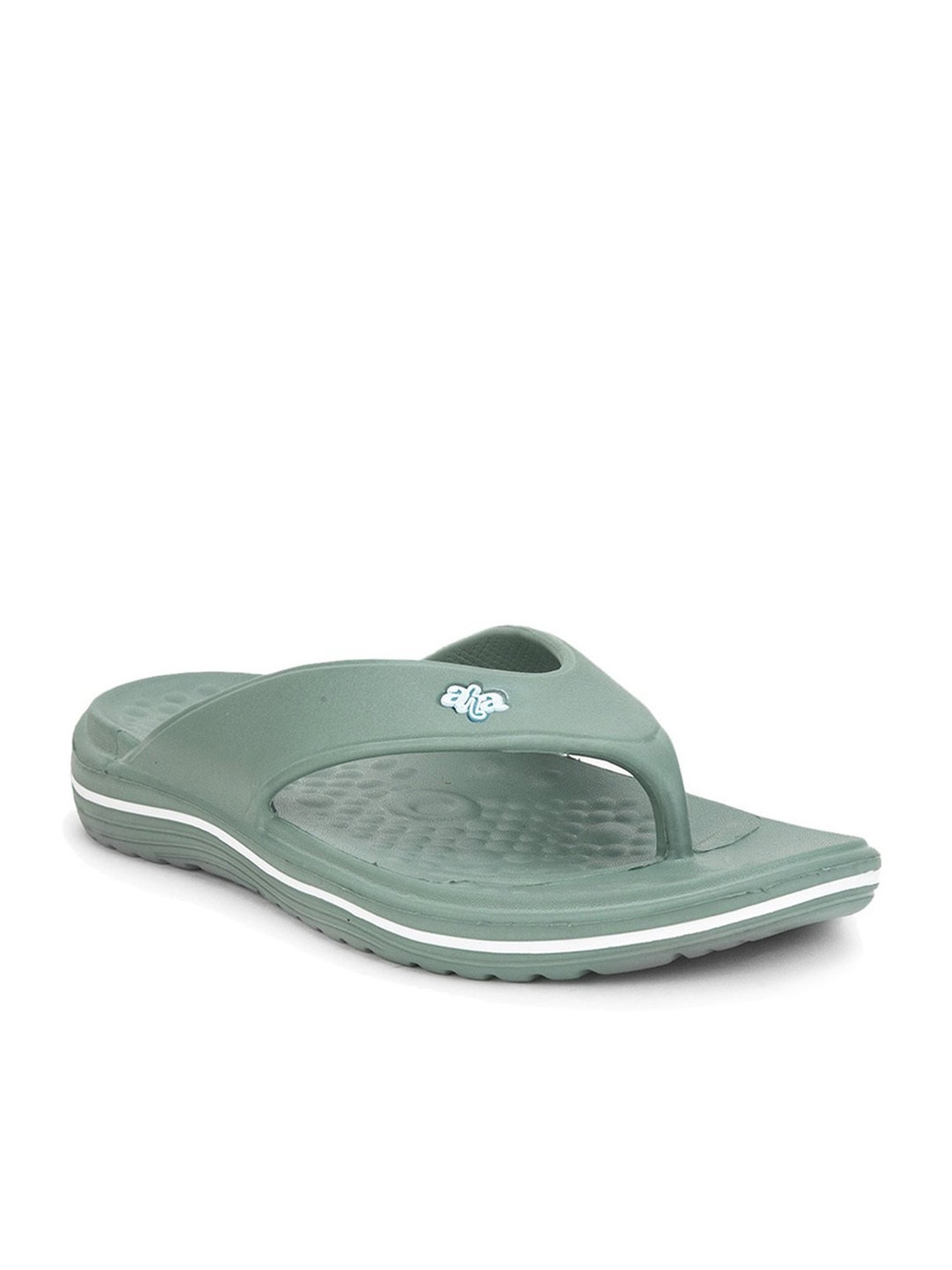 Aha by Liberty Men's BEACHTIME Green Flip Flops