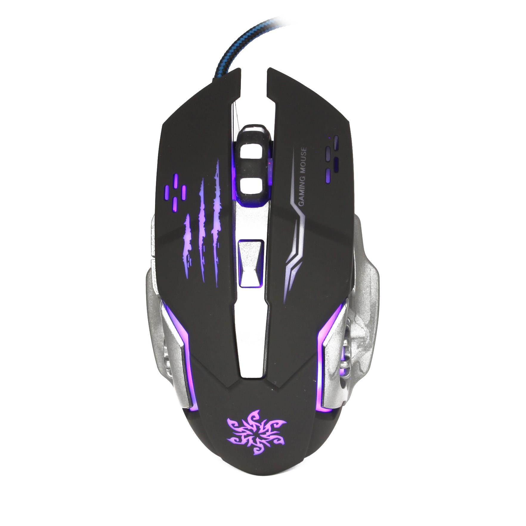 axGear Gaming Mouse USB Optical 3200 Dpi 6 Buttons Wired Mice for Gamer Computer LED