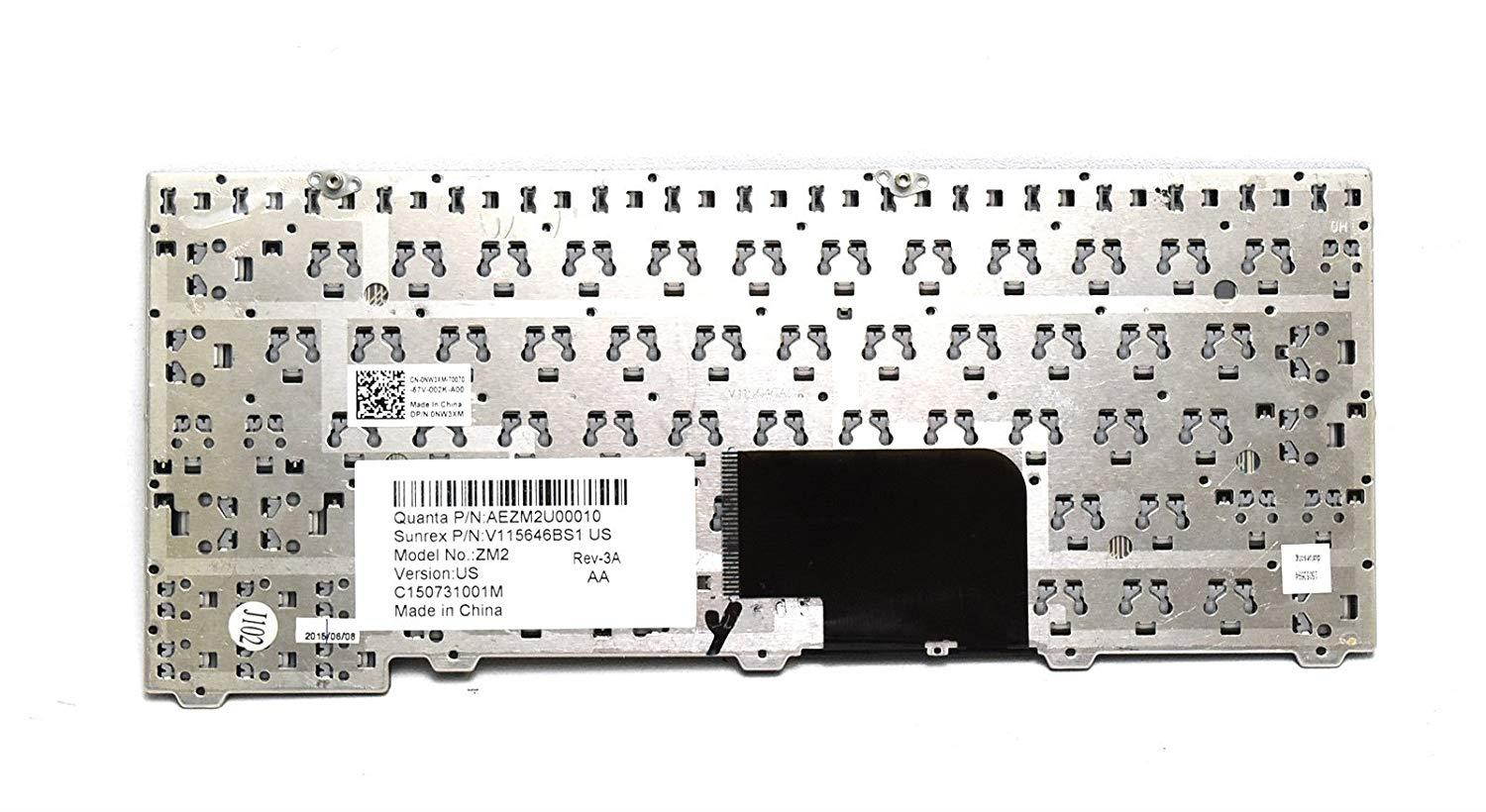 New NW3XM Genuine OEM Dell Latitude 2100 2110 2120 Keyboard 83 Black US AEZM2U00010 V115646BS1 ZM2 Laptops P165P U041P T364R N626R C150731001M 15052694