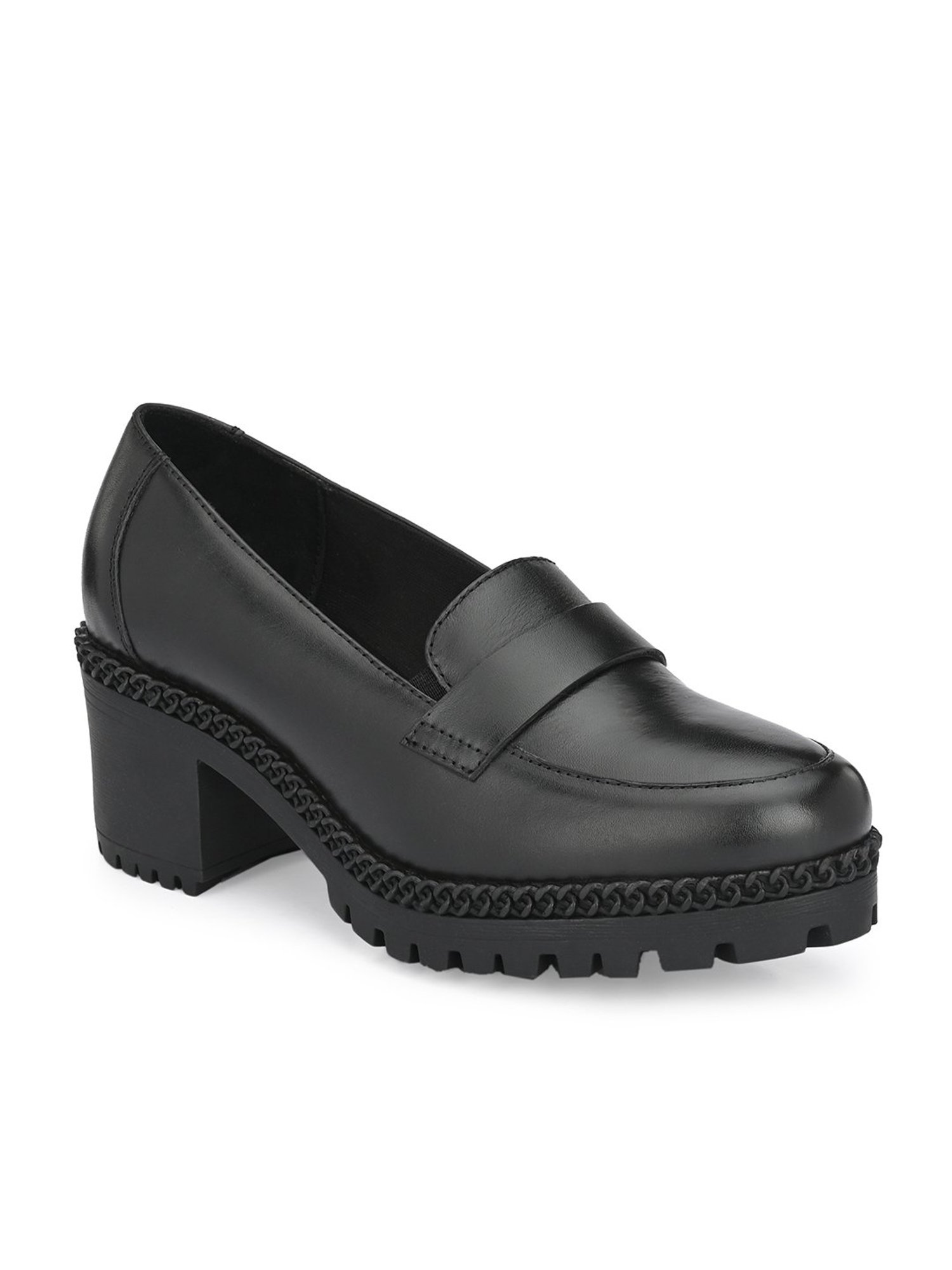 Delize Women's Black Casual Loafers