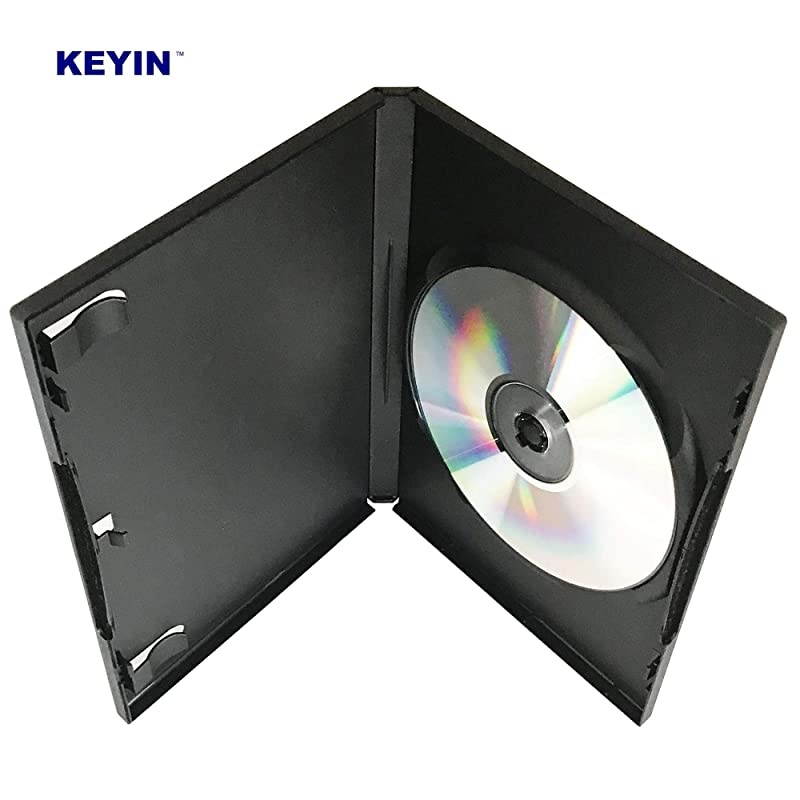 Standard Black Single DVD Case - 10 Pack