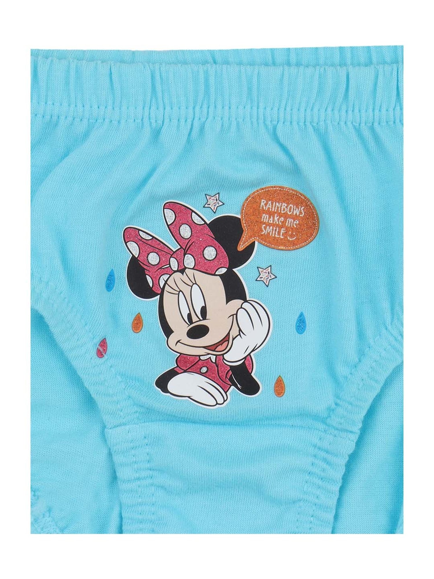 D'chica Kids Multicolor Cotton Printed Panties - Pack of 6