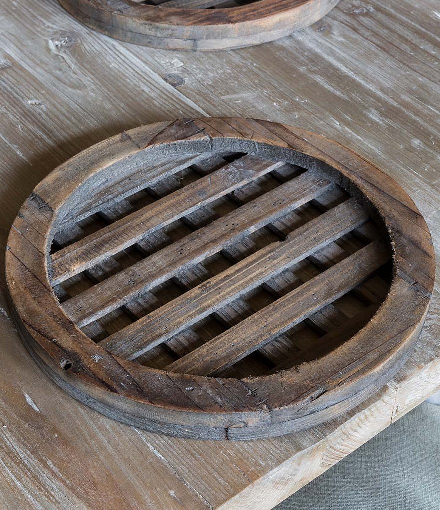 Park Hill Vintage Round Lattice Charger