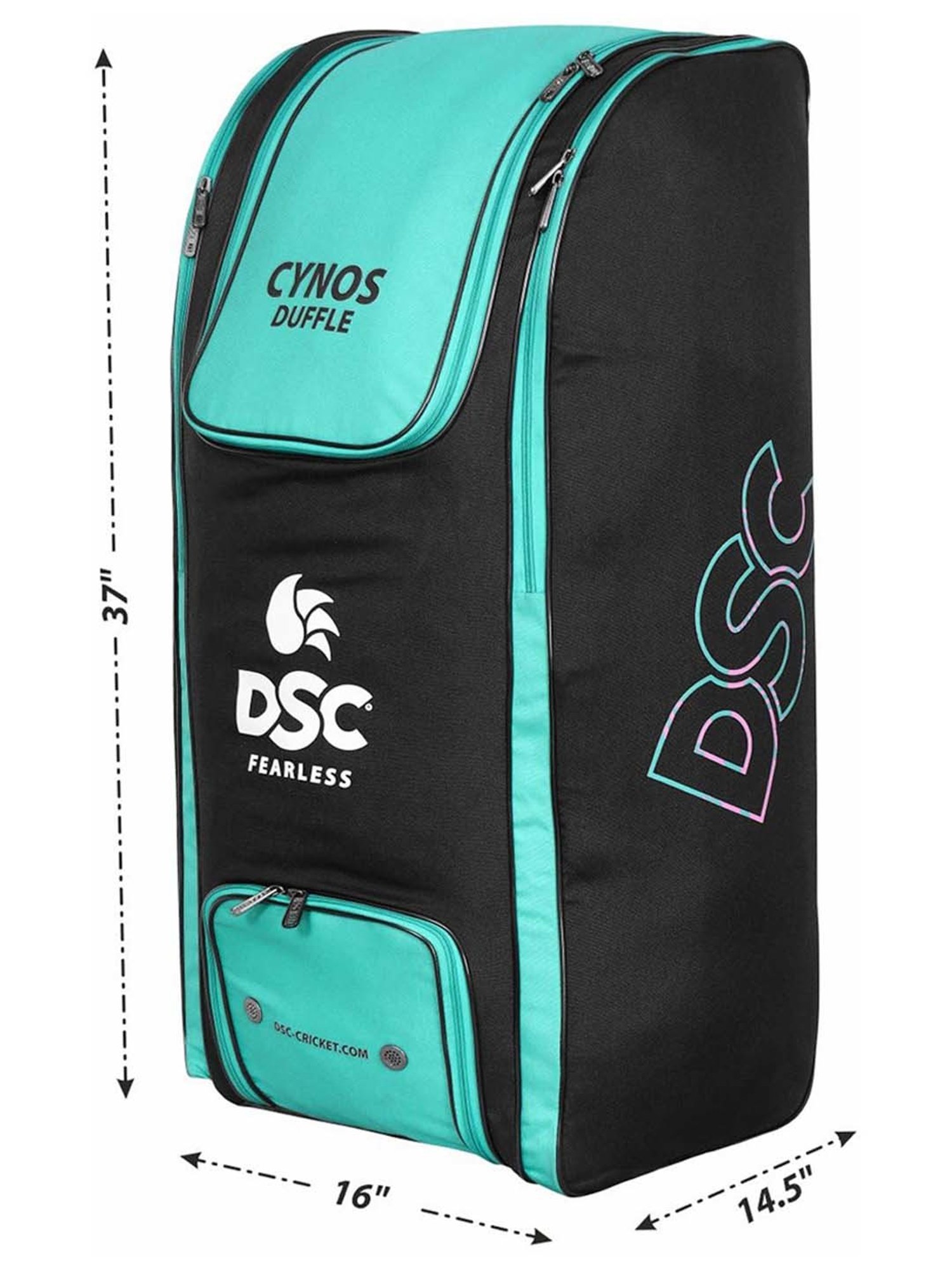 DSC Cynos Wheelie Cricket Kit Bag Size - Free Size