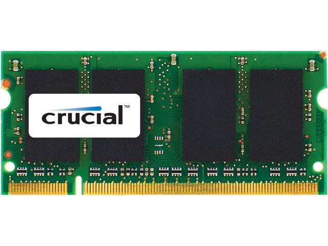 Crucial 4GB 204-Pin DDR3 SO-DIMM Laptop Memory Model CT4G3S1339MCEU