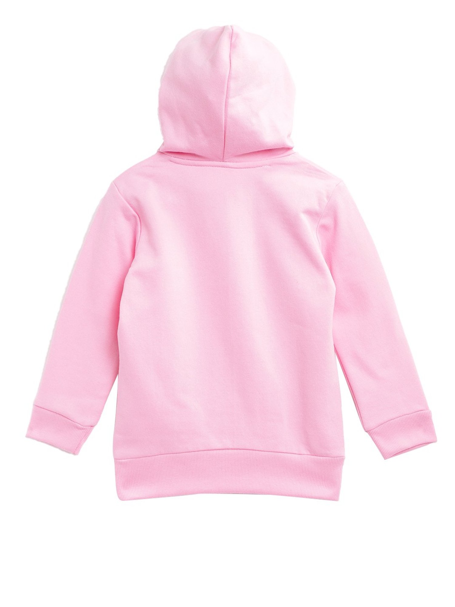 Lazy Shark Kids Pink Printed  Hoodie