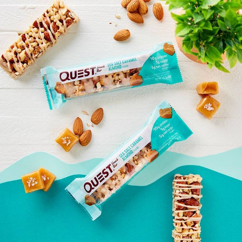 Quest Sea Salt Caramel Almond Snack Bar - 5ct/7.6oz