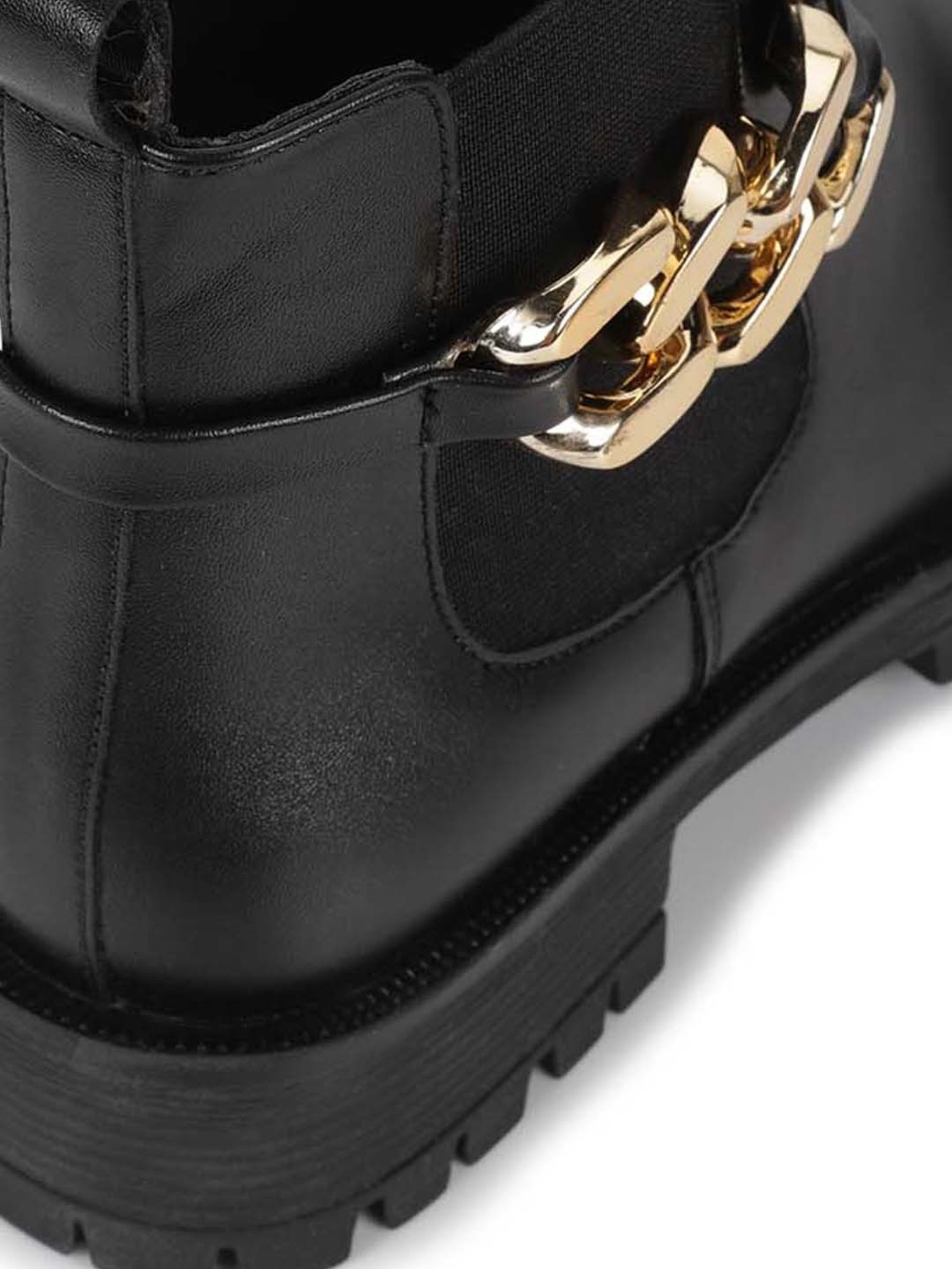 Yoho Women's Black Chelsea Boots