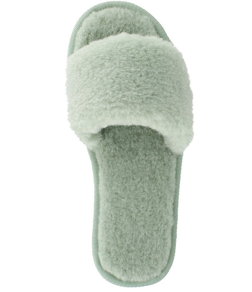 Splendid Carmen Faux Fur Shearling Slides