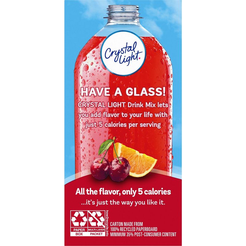 Crystal Light On-the-Go Fruit Punch Drink Mix - 10pk/0.9oz