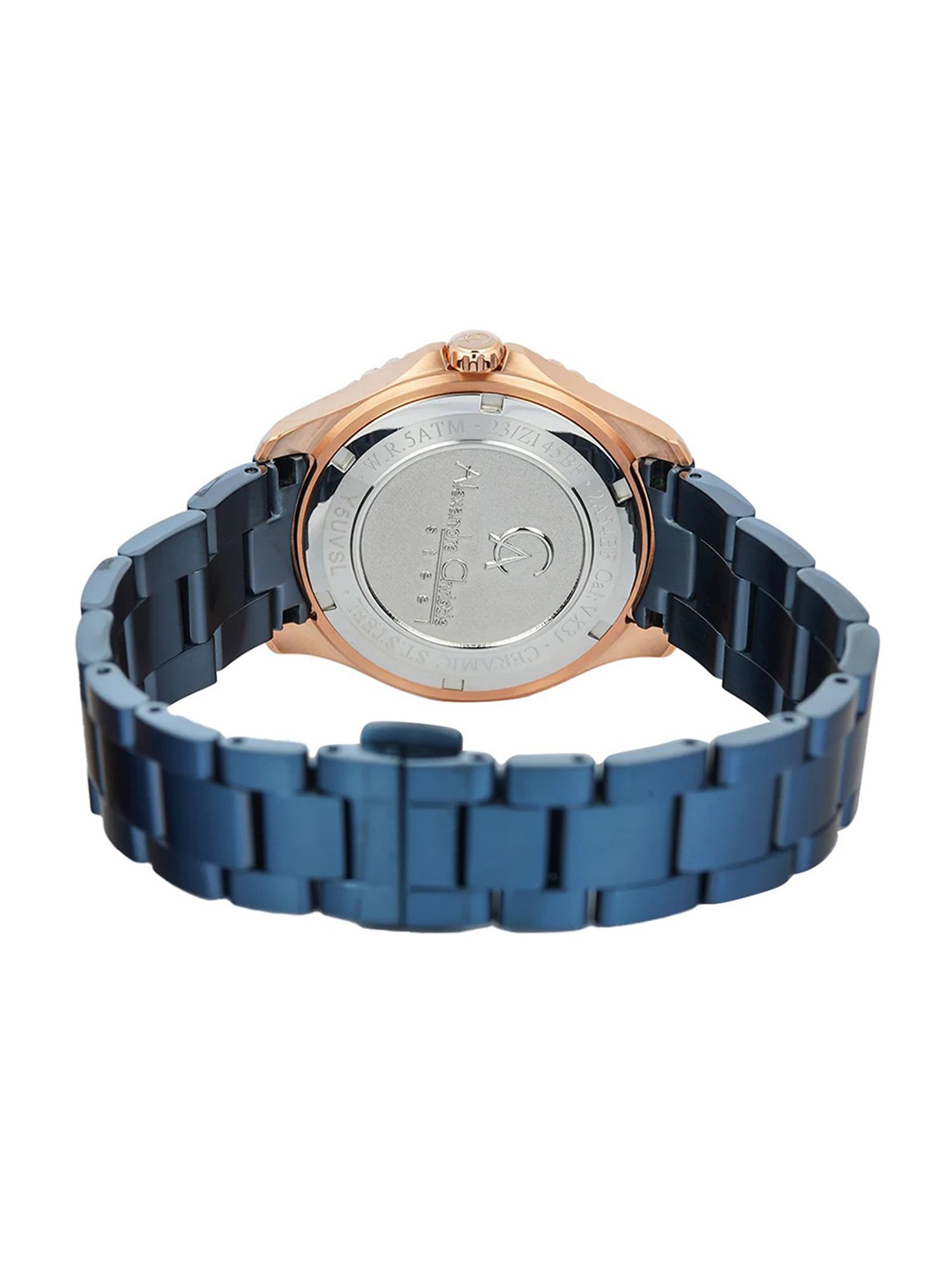 ALEXANDRE CHRISTIE 2A54BFBURBU Passion Multifunction Watch for Women