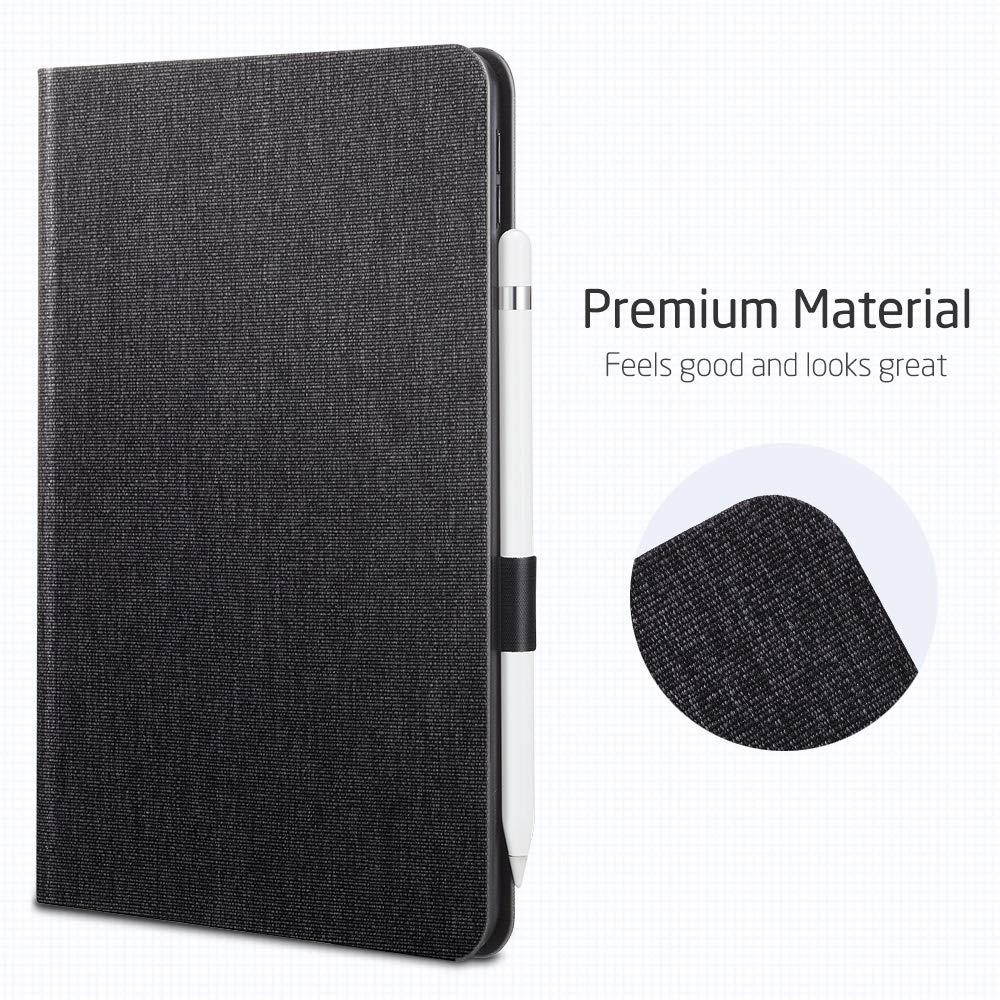 ESR Urban Premium Folio Case Specially Designed for iPad Air 3 10.5 2019,[with Pencil Holder] Book Cover Design Multi-Angle Viewing Stand,Auto Sleep/Wake for iPad Air (3rd Gen) 2019,Charcoal