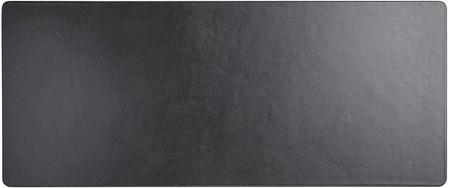 Dacasso Classic Leather Mouse/Keyboard Desk Pad Mat, 30 x 12.5, Black