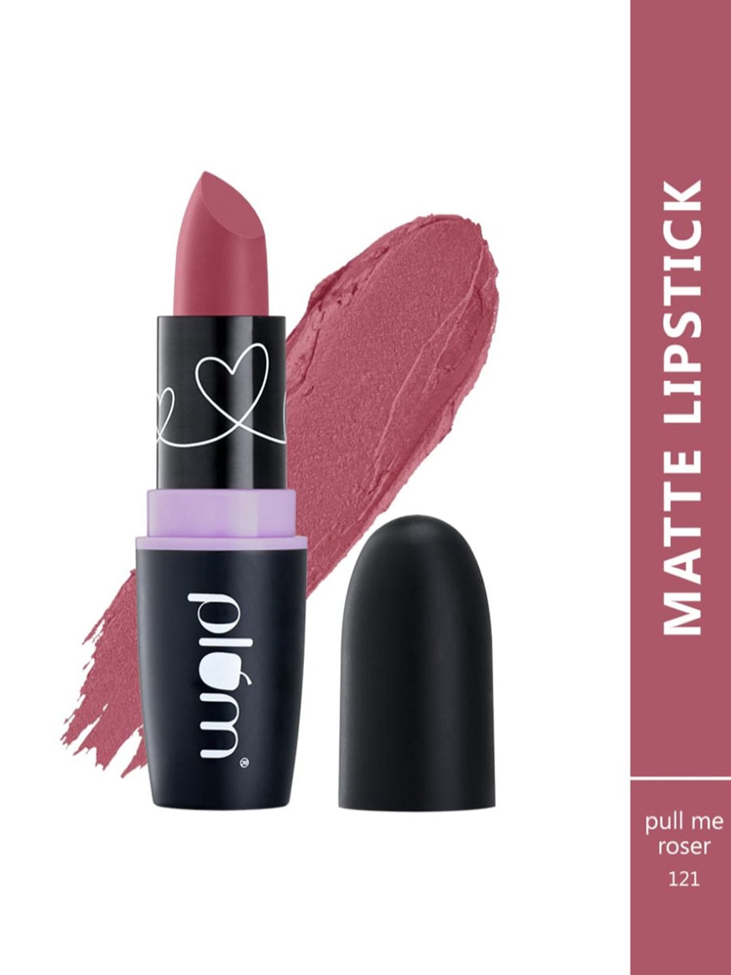 Plum Matterrific Lipstick Pull Me Roser 121 - 4.2 gm