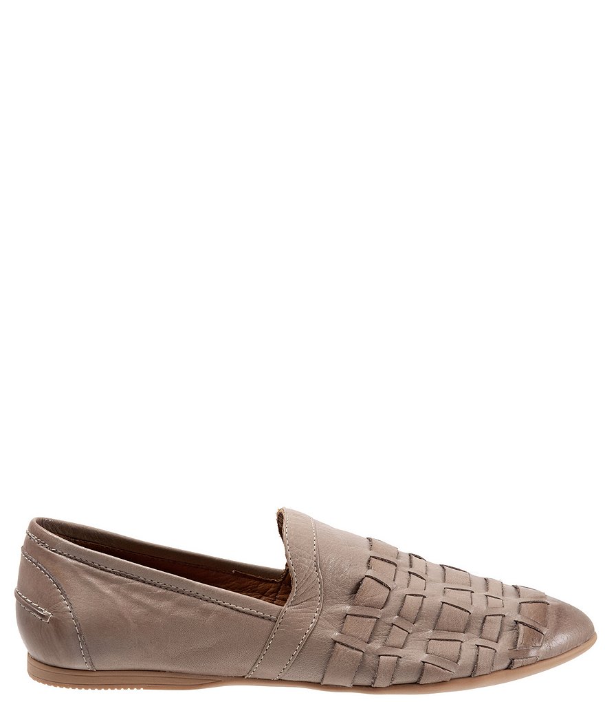 Bueno Kristy Woven Leather Slip-On Flats
