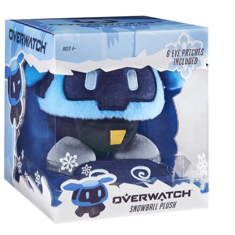 UCC Distributing Overwatch Deluxe Snowball Plush With Changeable Eyes