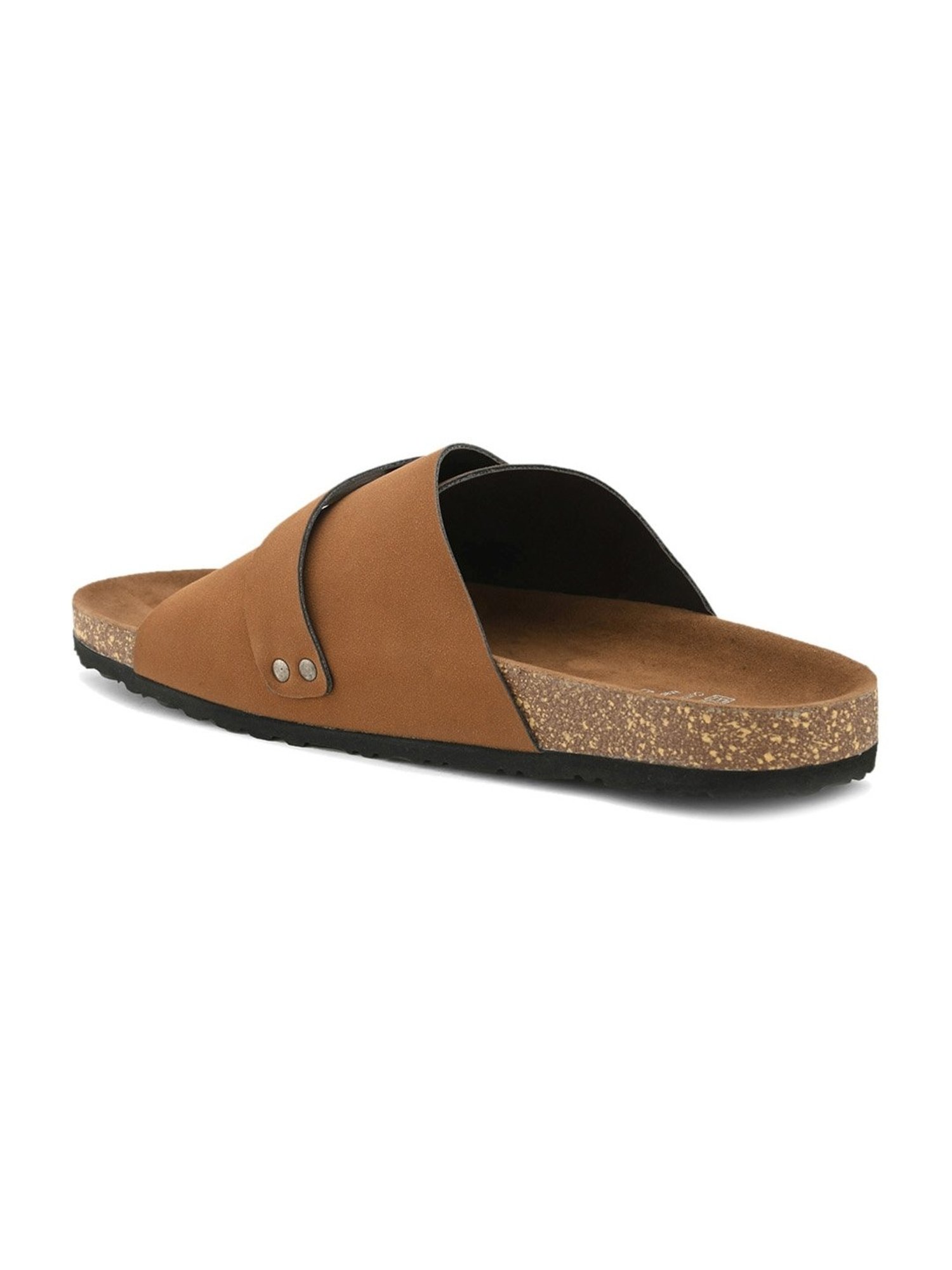 El Paso Men's Tan Casual Sandals