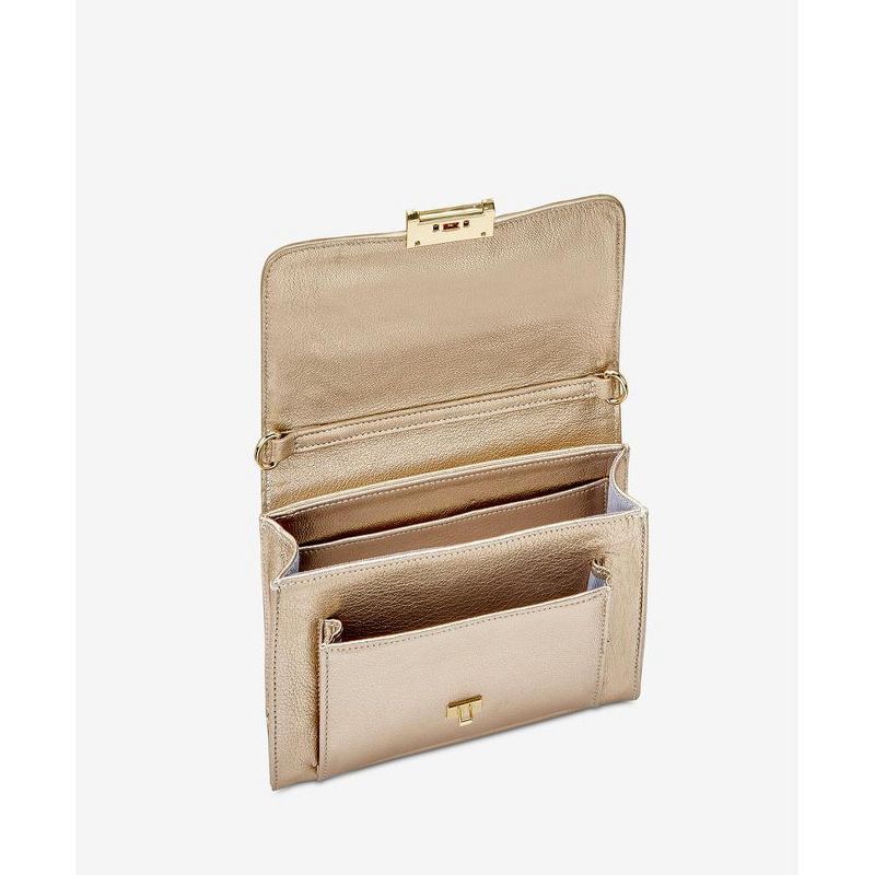 GiGi New York Gold Kate Cross-Body Bag