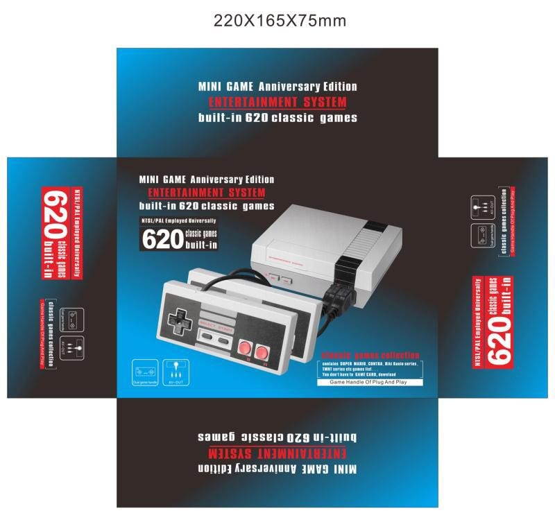 Mini TV Game Console Support HDMI/AV 8 Bit Retro Video Game Console Built-In 620 Games Handheld Gaming Player