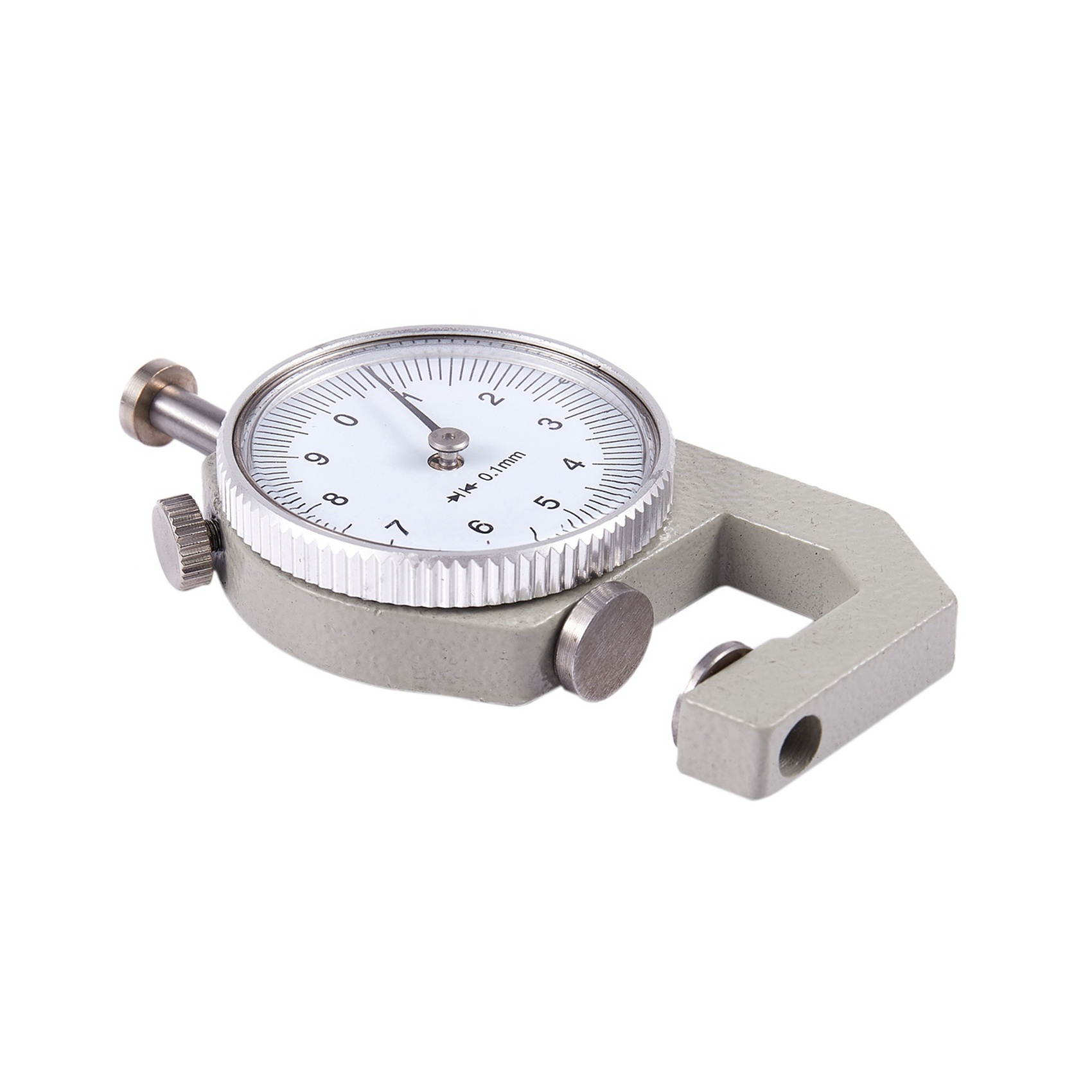 0-10mm Thickness Gauge Tools with 46 Holes Rubber Wood Integrated Material Wood Leather Diy Tool