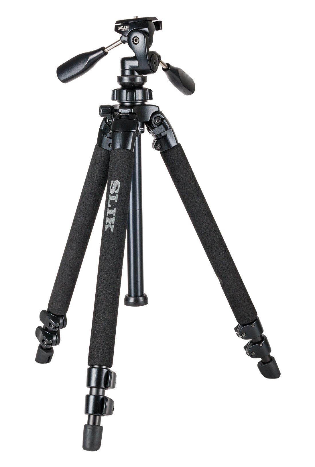 Slik 400 DX Pro Series Black Tripod 3Way Pan/Tilt Head & Quick Release