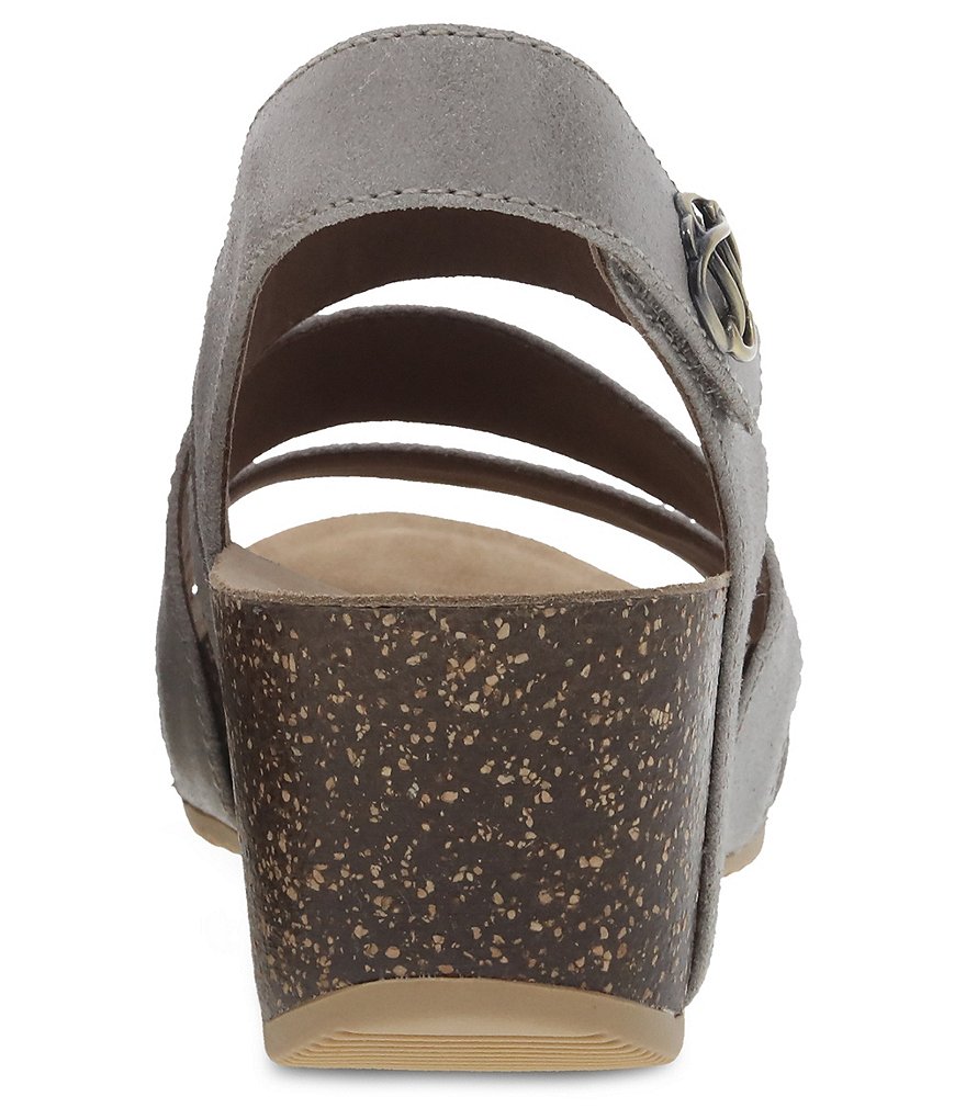 Dansko Stacey Banded Wedge Sandals