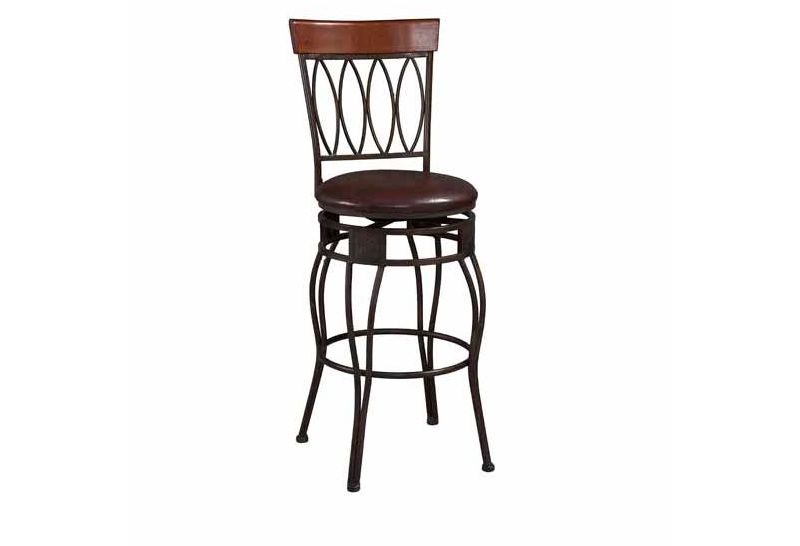 Linon Four Oval Back Counter Stool 24