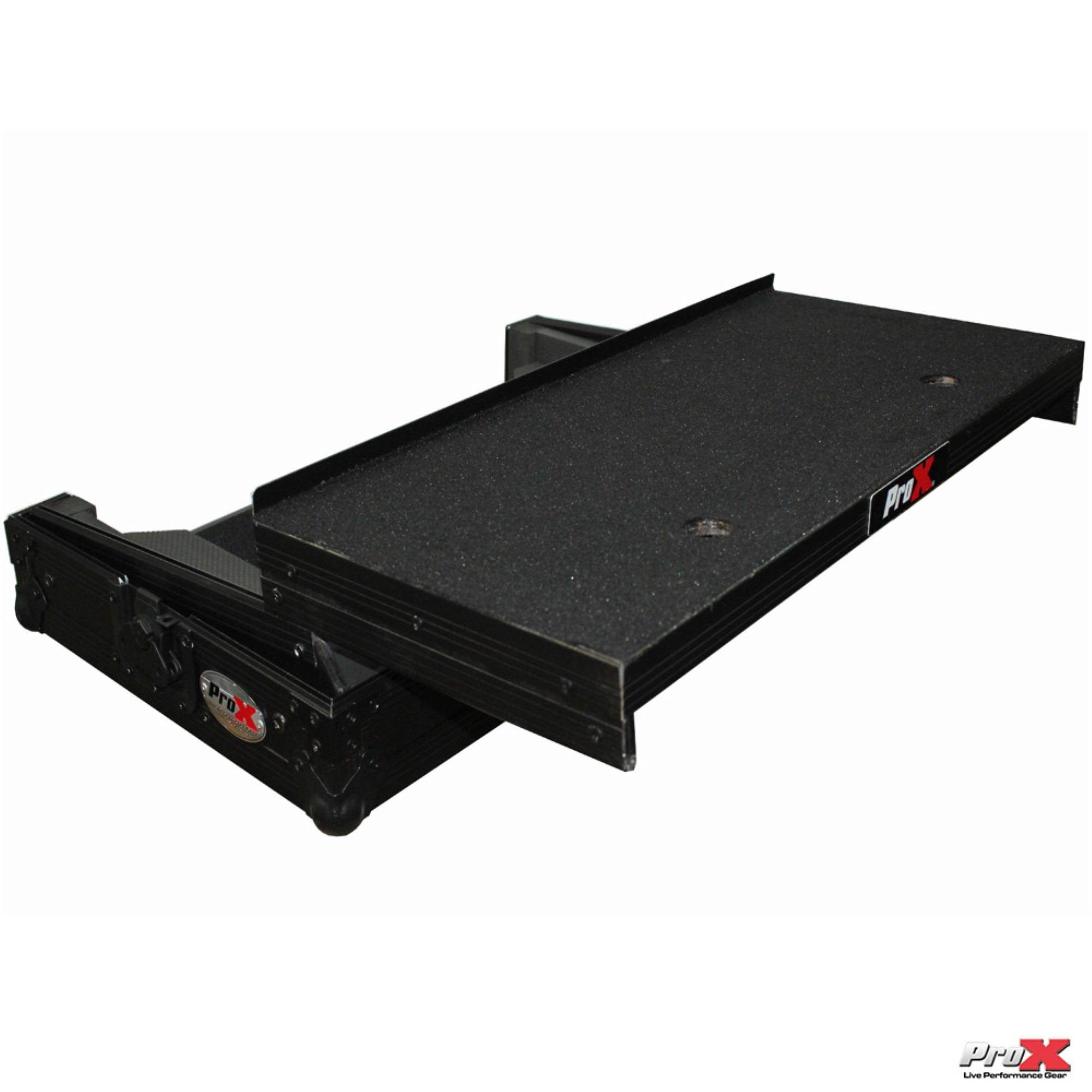 Digital Controller Road Case W/Laptop Shelf for NumarkMixTrack 3 Pro 3 and Platinum (Black on Black)