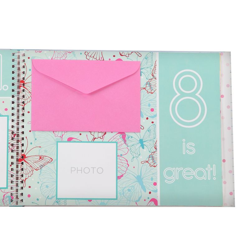 MBI Baby Post Bound Album W/Window 12"X12"-Blue