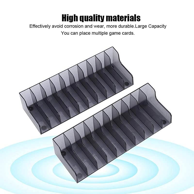 2 PCS Game Card Storage Stand, CD DVD Storage Rack Holder Mount Disk Stand Holder PS4/SLIM/PRO