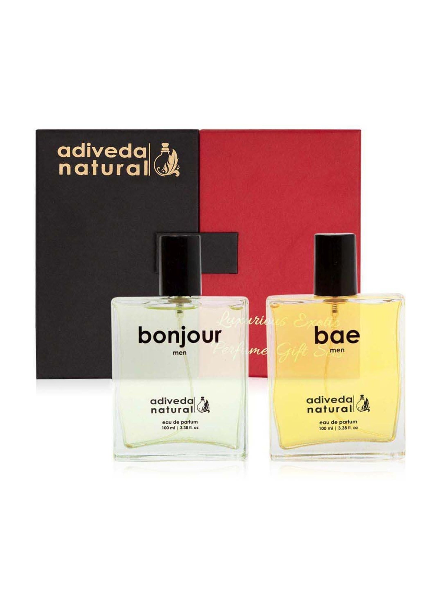 Adiveda Natural Bae and Bonjour Perfume Gift Set