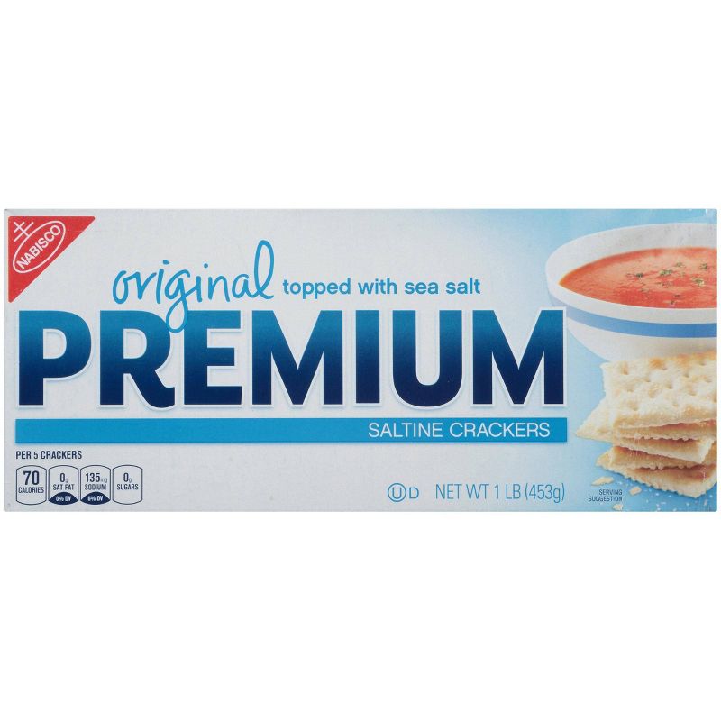 Premium Saltine Crackers, Original - 16oz