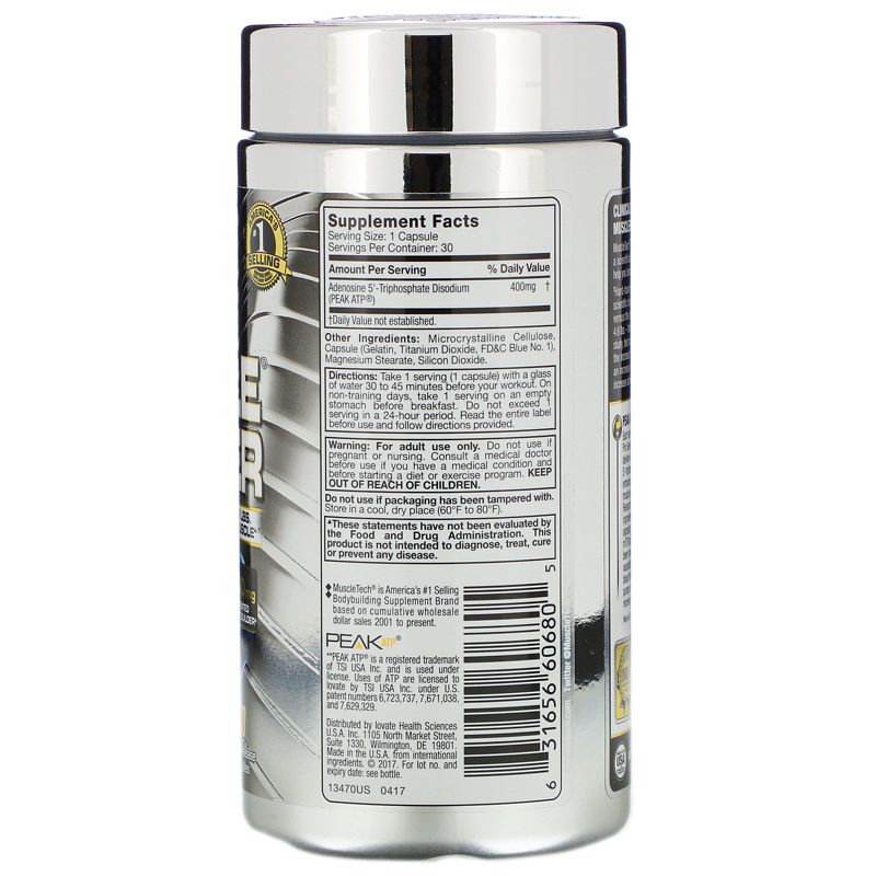 Muscletech Pro Series, Muscle Builder, 30 Rapid-Release Capsules, Sports Nutrition Supplements