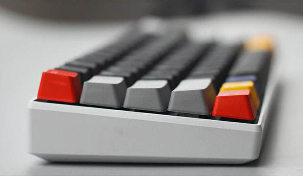 CUUWE 61 PBT Keycaps for 60 Percent Keyboard, Backlit Keycap Set for Mechanical Gaming Keyboard OEM Profile Keycaps with Key Puller for Cherry MX Switches GH60/RK61/GK61/Annie pro 2