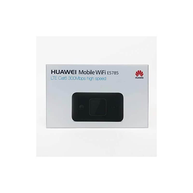 E5785Lh-22c 300 Mbps 4G LTE Mobile WiFi (4G LTE in Europe, Asia, Middle East, Africa & 3G globally. 12 hrs working, Original OEM item) (Black)