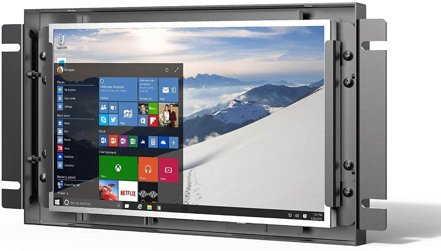 LILLIPUT 7 inch TK700-NP/C-B Rugged HDMI Monitor with High Brightness and Open Frame-NO Touch