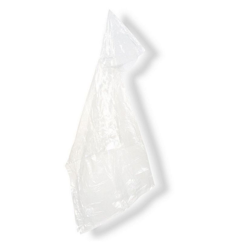 Blue Panda 20 Pack Kids Rain Ponchos with Hood, Disposable Raincoats with Hood