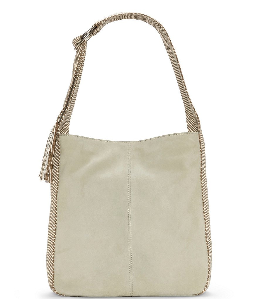 Lucky Brand Adyn Suede Snap Hobo Bag