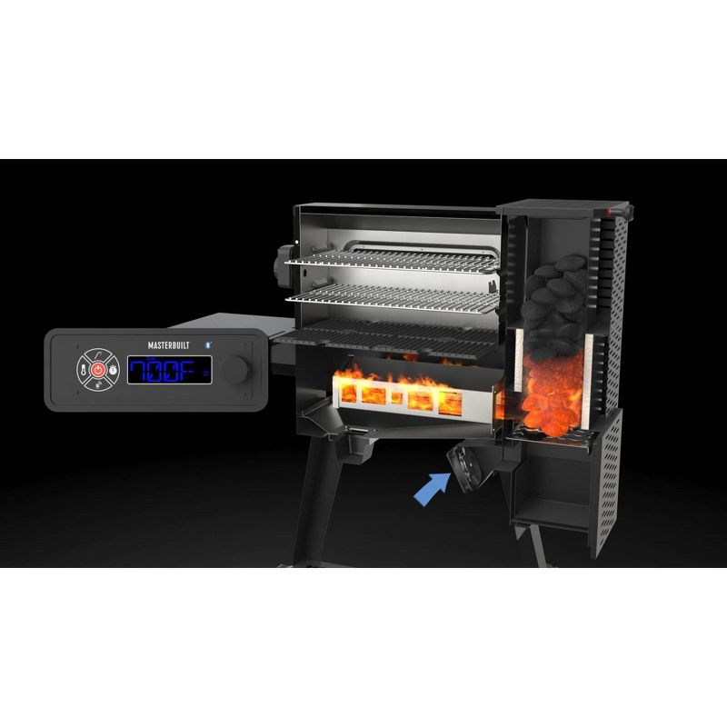 Dyna-Glo Heavy Duty Stainless Charcoal Grill Model DGN405SNC-D