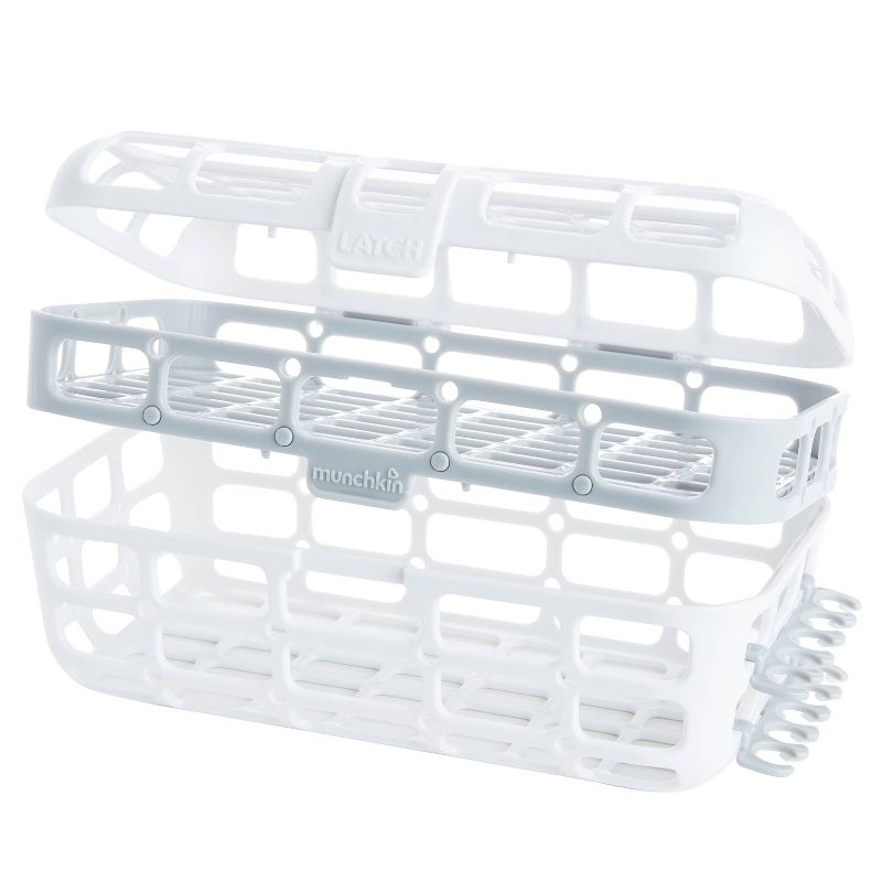 Munchkin Deluxe Dishwasher Basket - Gray
