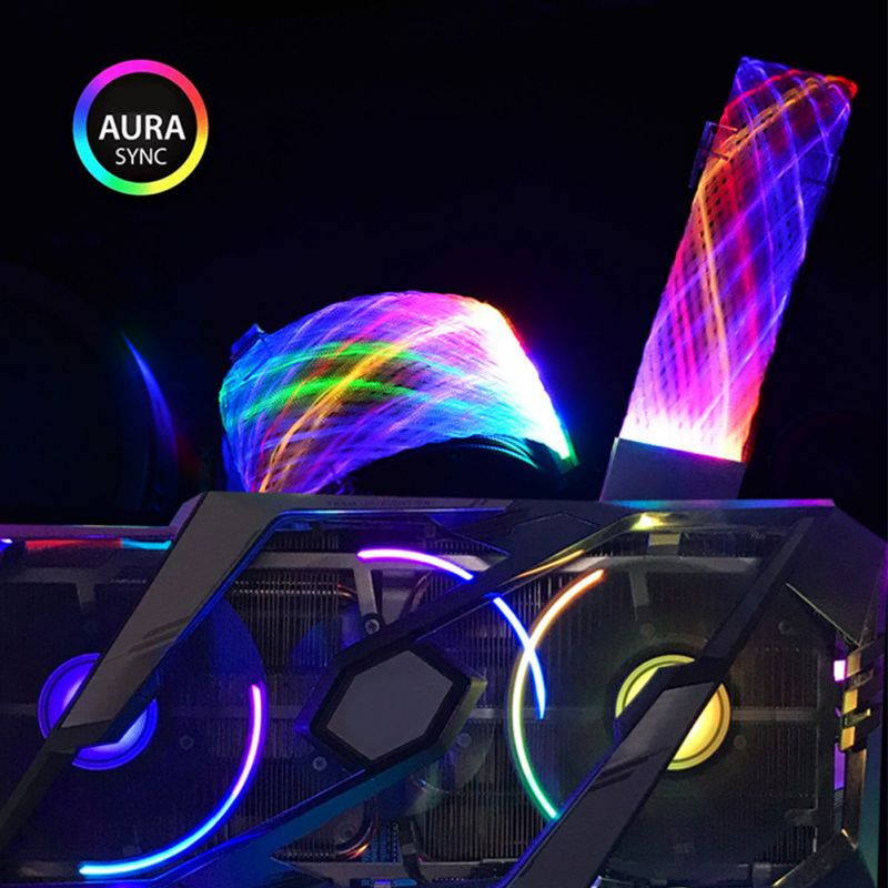 Extension Cable Power Accessory RGB Light PC Case AURA Sync 24 Pin Addressable