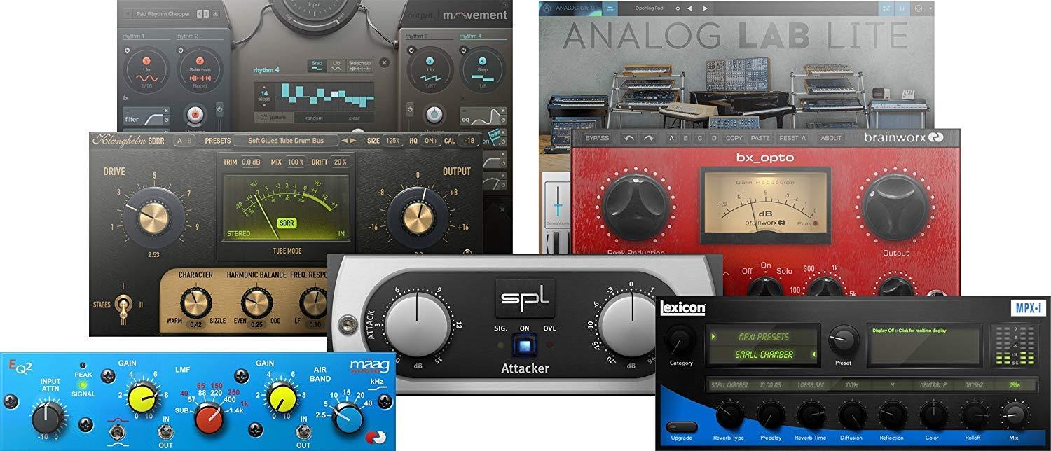 Presonus AudioBox 96 Audio Interface Full Studio Bundle with Studio One Artist Software Pack with Eris E5 XT Pair 2-Way Studio Monitors with EBM Wave Guide Design and 1/4&rdquo; Instrument Cable