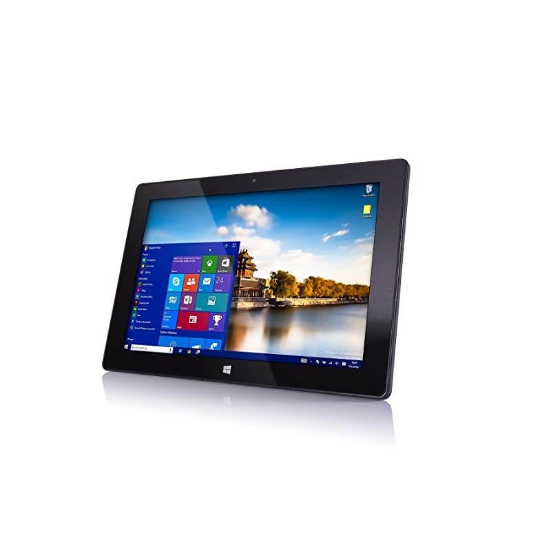 10" Windows 10  FWIN232 Plus S1 Ultra Slim Tablet Computer - (4GB RAM, USB 3.0, Intel, 5MP and 2MP Cameras, Windows 10 S Tablet PC)
