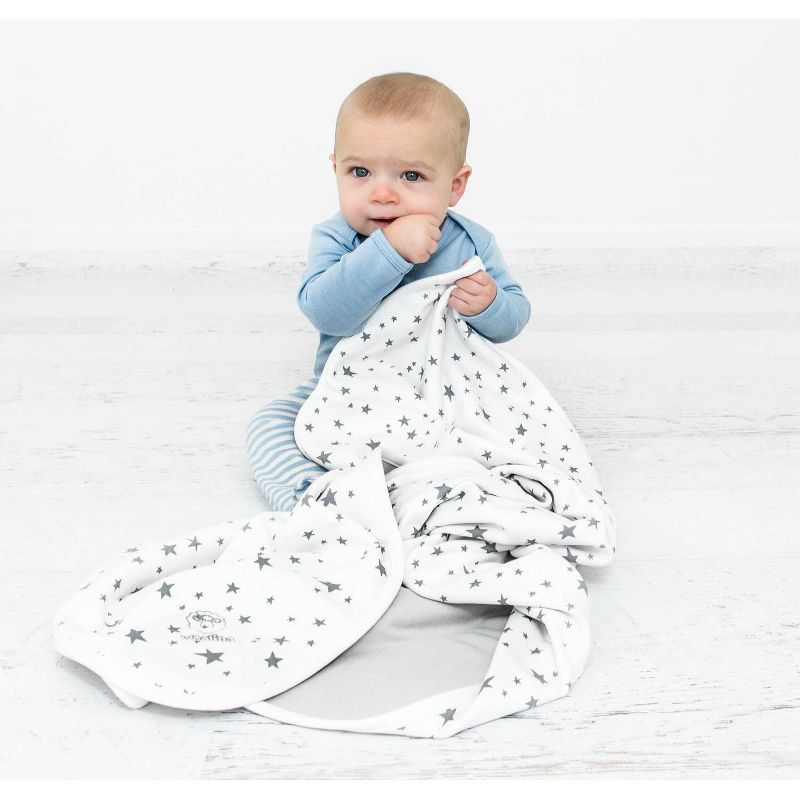 Woolino Organic Cotton Stroller Blanket - Stars