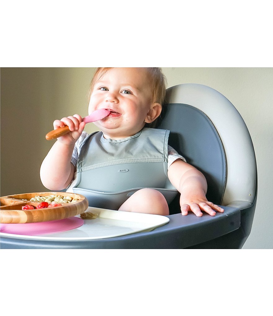 Avanchy Bamboo Suction Baby Feeding Plate & Spoon