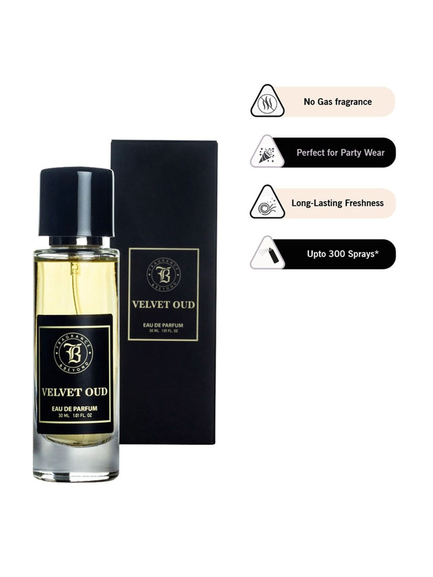 Fragrance & Beyond Velvet Oud, Eau De Perfume for Men - 30 ml